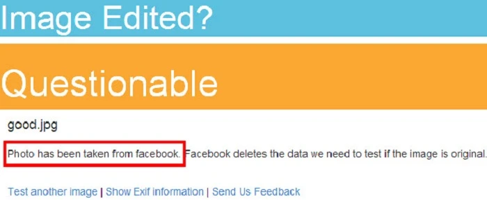 Làm thế nào để kiểm tra một hình ảnh đã qua Photoshop hay chưa?