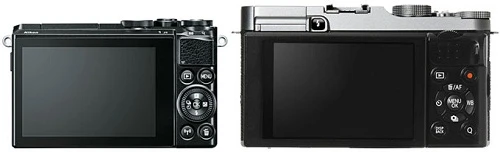 So sánh Nikon 1 J5 và Fujifilm X-A2