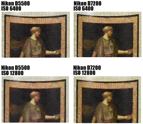 So sánh NIKON D7200 VÀ NIKON D5500