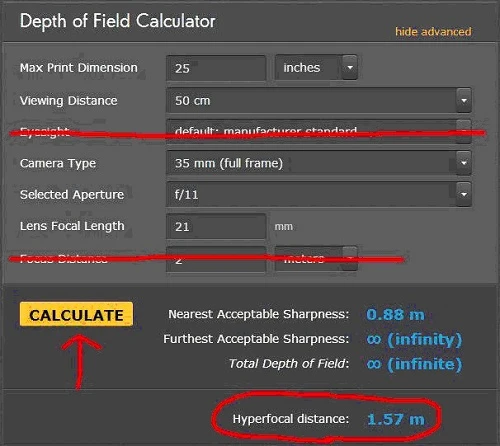Sơ lược về độ sâu trường ảnh (Tiếp theo)