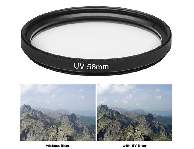 Tác dụng của việc sử dụng Filter UV cho ống kính máy ảnh