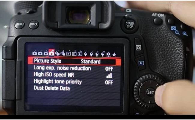 Thiết lập máy ảnh để trở thành một máy quay chuyên nghiệp
