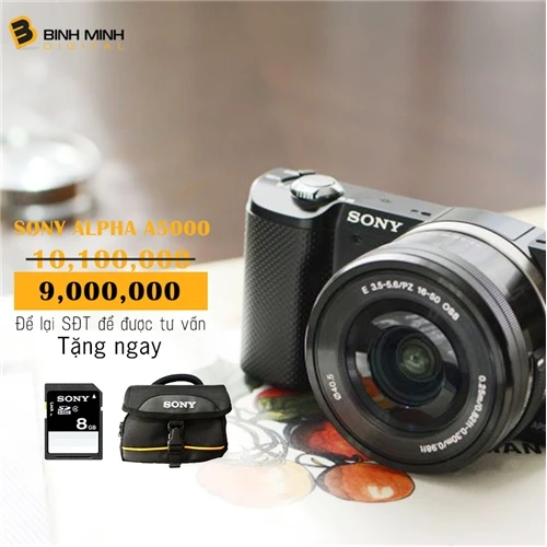 Chương trình khuyến mãi mua máy ảnh Sony giá cực sốc từ ngày 07/04 - 11/04/2016 