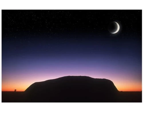 Ảnh theo chủ đề núi và trăng