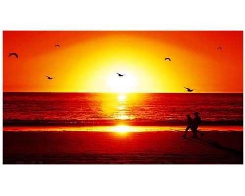 Biển qua ống kính máy ảnh