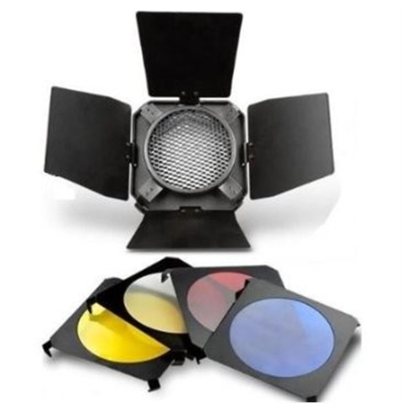 Bộ Barndoor + Honeycom + 4 Filter Màu