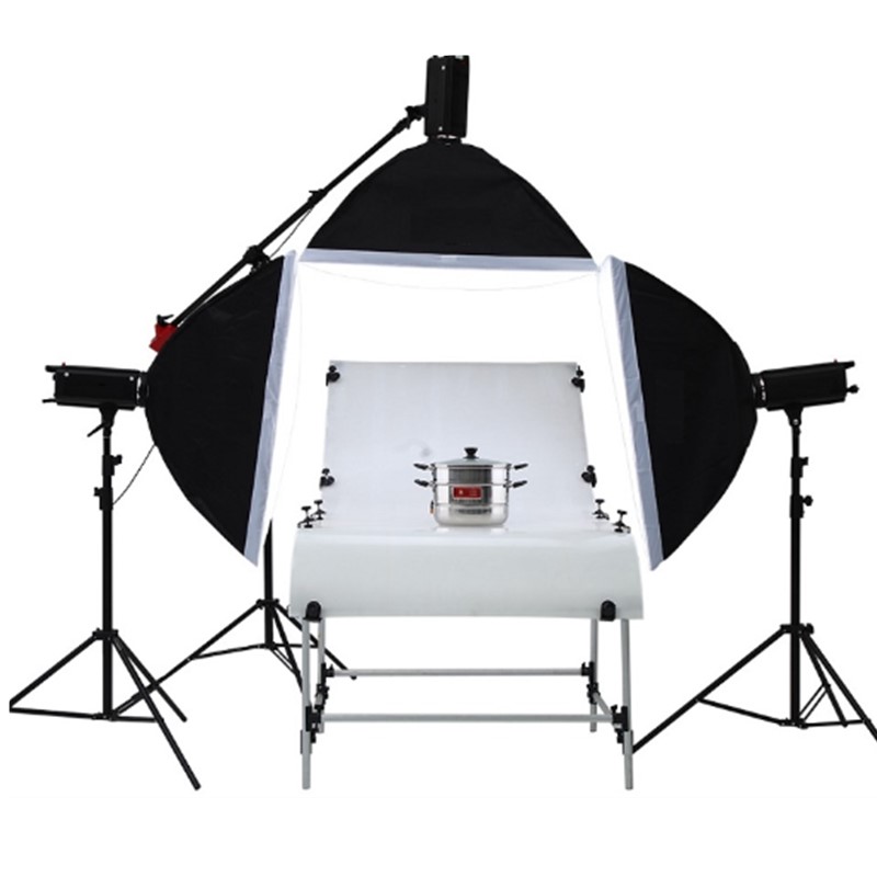 Bộ Đèn Kit Studio Hylow He 800W-He 200w (3 Đèn)