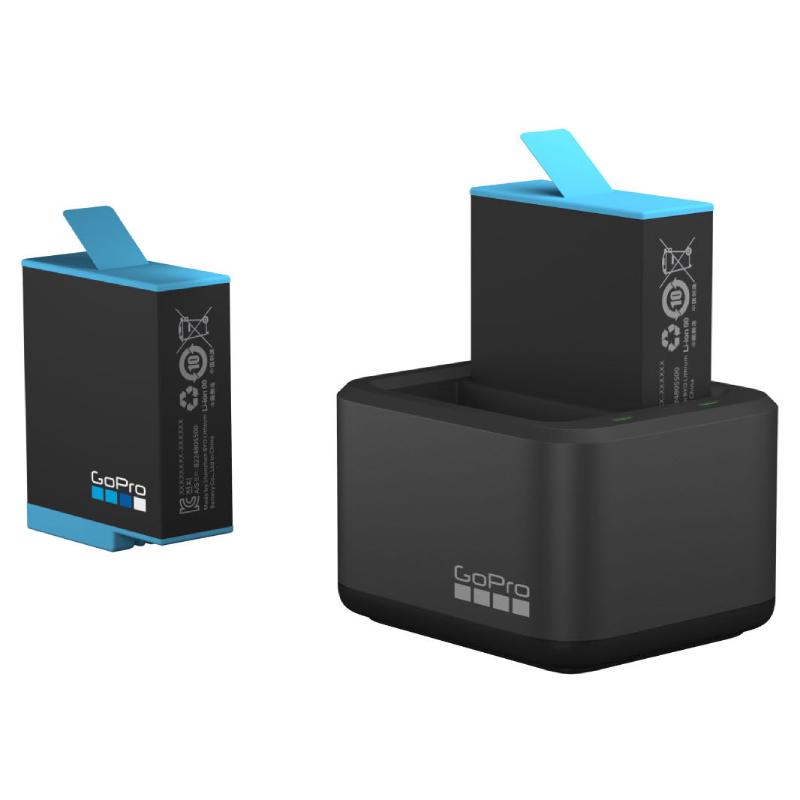 Bộ Pin GoPro Hero 9 Black Dual batttery Charger + Battery