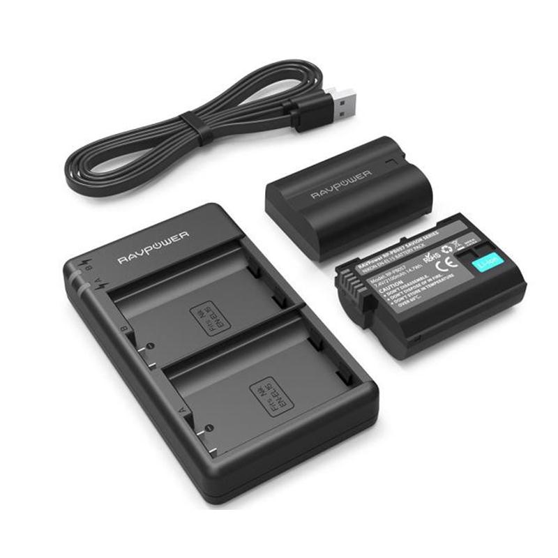 Bộ Pin Và Sạc Ravpower EN-EL15 For Nikon
