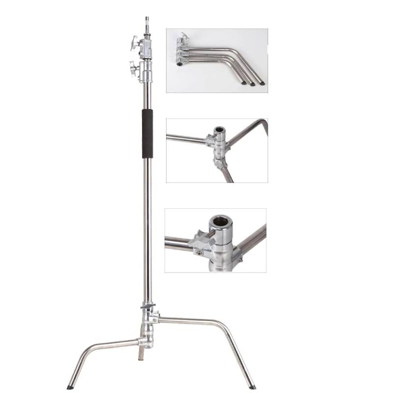 Chân Đèn CK1 C-Stand INOX 2 Khớp Nối