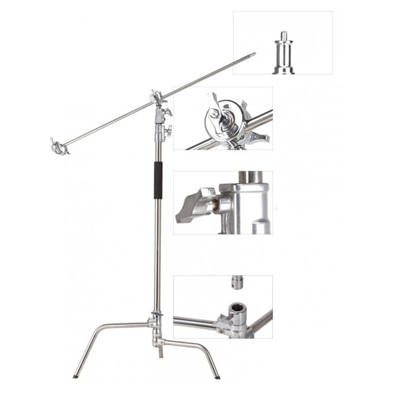 Chân Đèn Jinbei CK-1 + BOOM Ngang