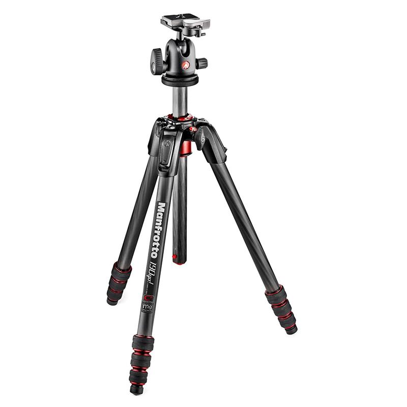 Chân Máy Ảnh Manfrotto 190 GO! CF 4-S Kit Ball Head (MK190GOC4TB-BH)