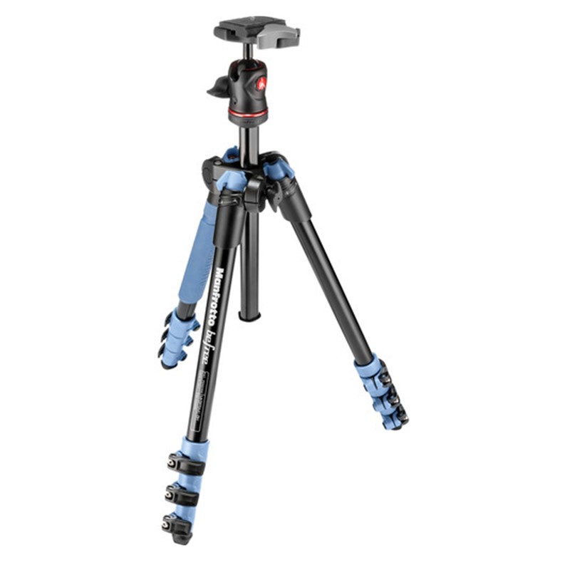 Chân Máy Ảnh Manfrotto Befree Alu (MKBFRA4-BH)/ Xanh Dương