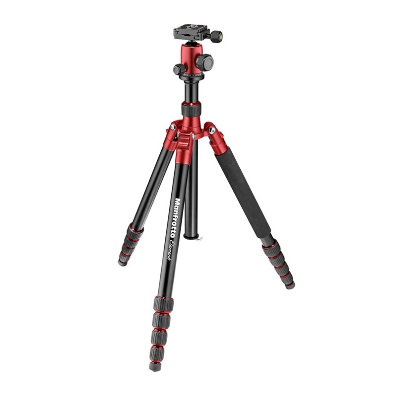 Chân Máy Ảnh Manfrotto Element Traveller Small (MKELES5RD-BH)/Đỏ