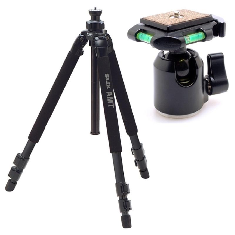 Chân Máy Ảnh Slik Pro 500DX + Ballhead SBH 200 DQ-BK