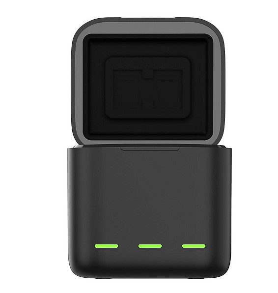 Cốc sạc Pin Lithium Gopro 11 10 9 Chính hãng Telesin ( Cốc sạc 3 với khả năng để 2 TF cards )