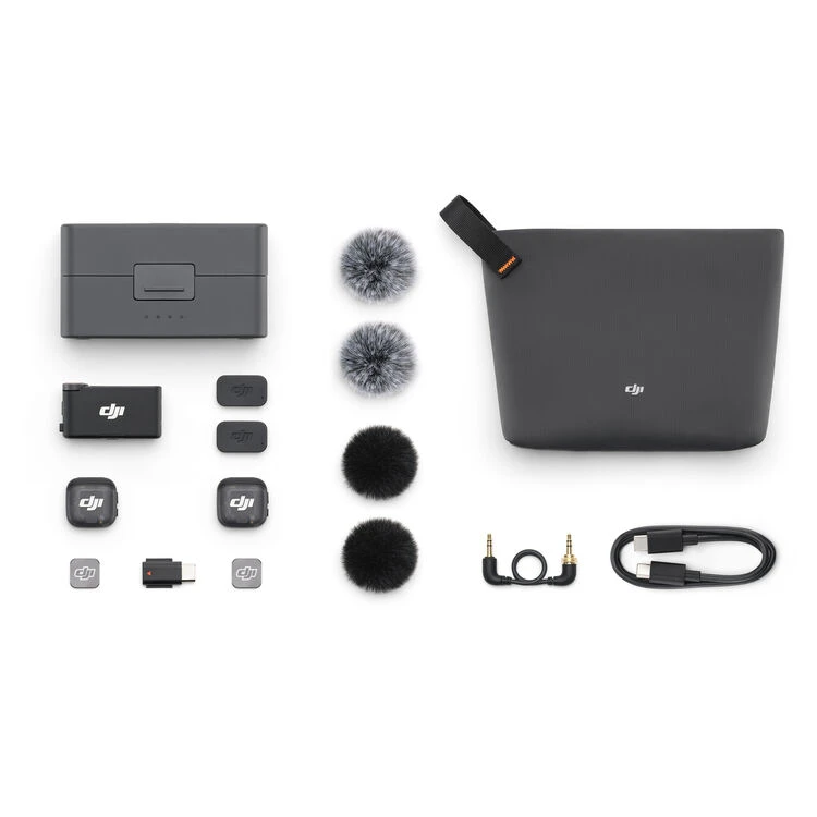 DJI Mic 2 (2 TX + 1 RX + Charging Case)
