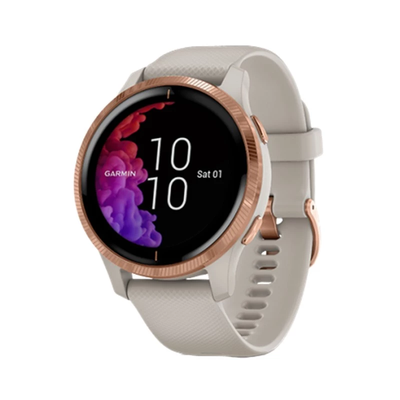 Đồng Hồ Thông Minh Garmin Venu - Light Sand/Rose Gold
