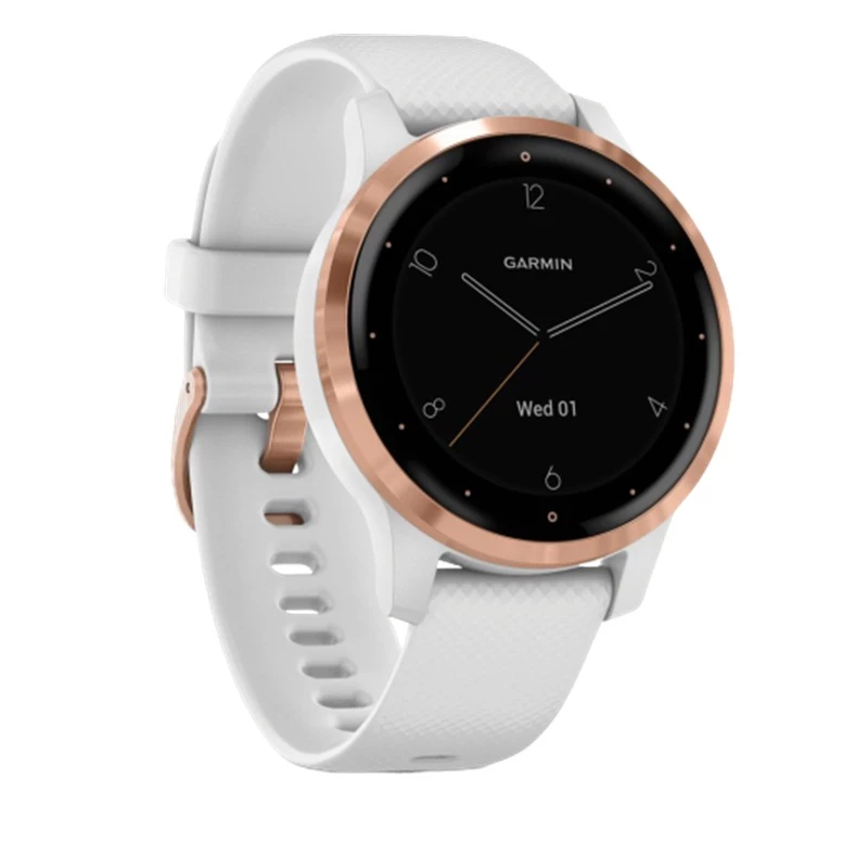 Đồng Hồ Thông Minh Garmin Vivoactive 4S 40mm - White/Rose Gold