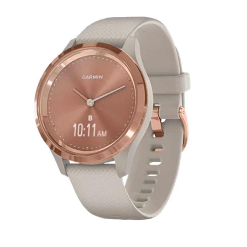 Đồng Hồ Thông Minh Garmin Vivomove 3S - Light Sand with Rose Gold