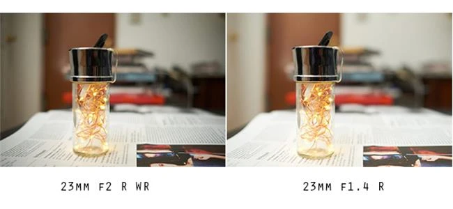 Nên chọn ống kính Fujinon XF 23MM F2 WR hay Fujinon XF 23MMF1.4 R