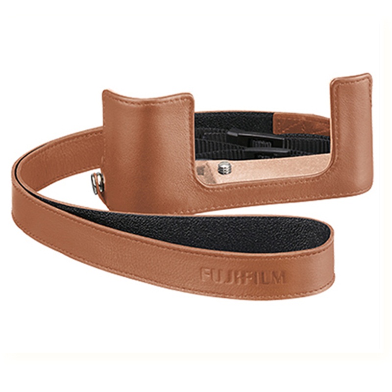 Halfcase For Fujifilm X (Nâu Đậm)