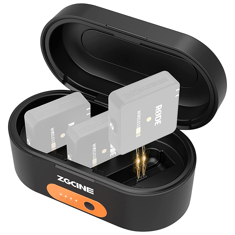 HỘP SẠC CHO RODE WIRELESS GO/WIRELESS GO II ZGCINE ZG-R30