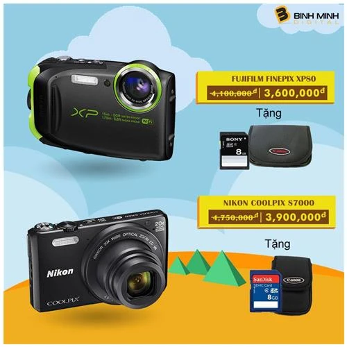 Thỏa sức mua sắm – thỏa niềm đam mê với dàn máy ảnh du lịch cực rẻ tại Binh Minh Digital