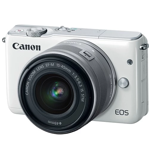 Máy Ảnh Canon EOS M10 Kit EF-M15-45 (Trắng)