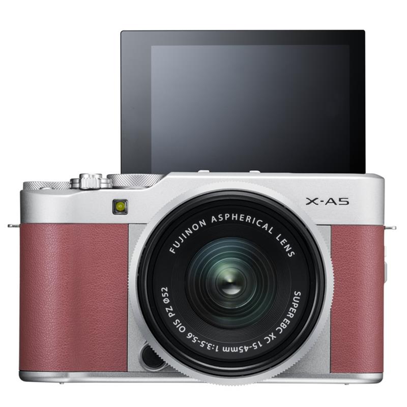 Máy Ảnh Fujifilm X-A5 Kit 15-45 mm F 3.5.5.6 OIS PZ - Hồng