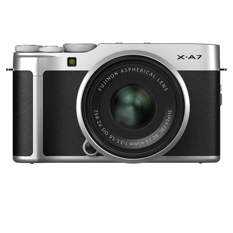 Máy Ảnh Fujifilm X-A7 Kit 15-45mm F 3.5.5.6 OIS PZ (Bạc)