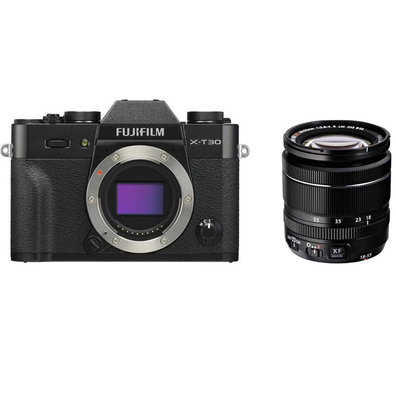 Máy Ảnh Fujifilm X-T30 Kit XF18-55 F2.8-4 R LM OIS (Đen)