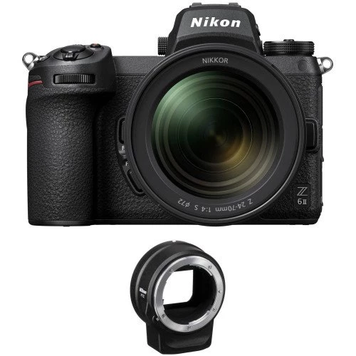 Máy ảnh Nikon Z6 II + Ngàm FTZ + Lens Z 24-70mm f/4 S | Chính hãng VIC