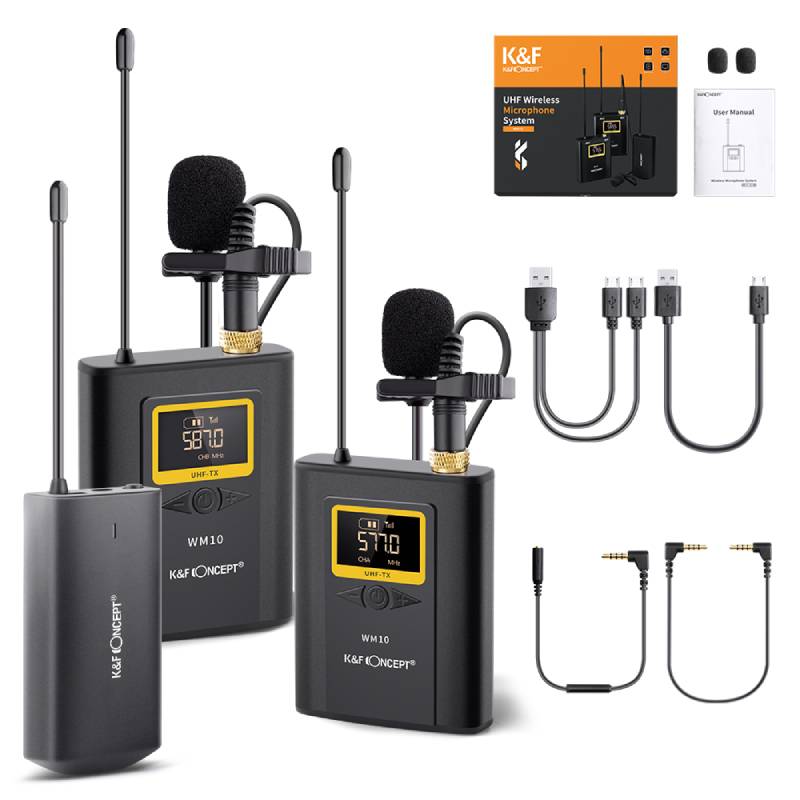 Microphone Không Dây K&F M9