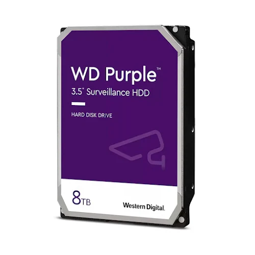 Ổ cứng HDD Western Digital Purple 8TB 3.5" Sata 3 (WD84PURZ)