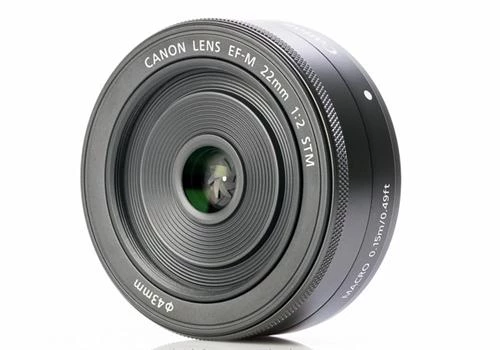 Ống Kính Canon EF-M22mm F2 STM &#8211; Đen
