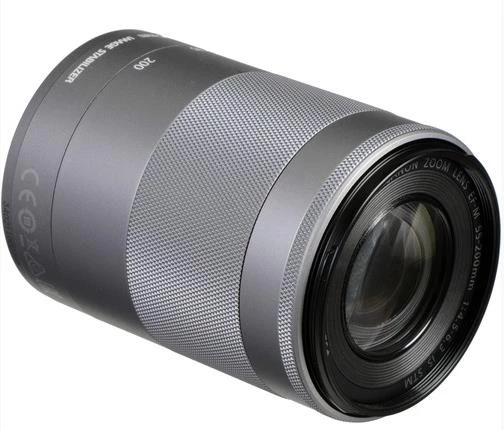 Ống kính Canon EF-M55-200mm F4.5-6.3 IS STM /Bạc (Nhập Khẩu)