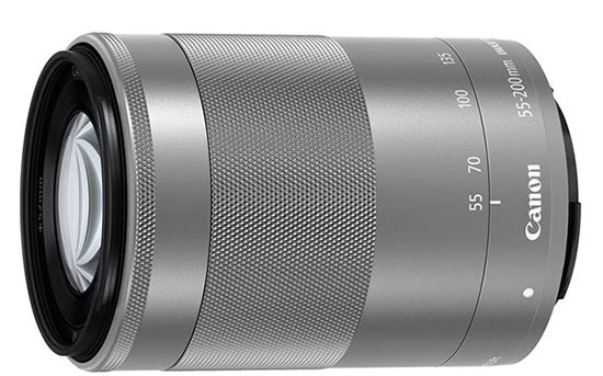 Ống kính Canon EF-M55-200mm F4.5-6.3 IS STM /Bạc (Nhập Khẩu)
