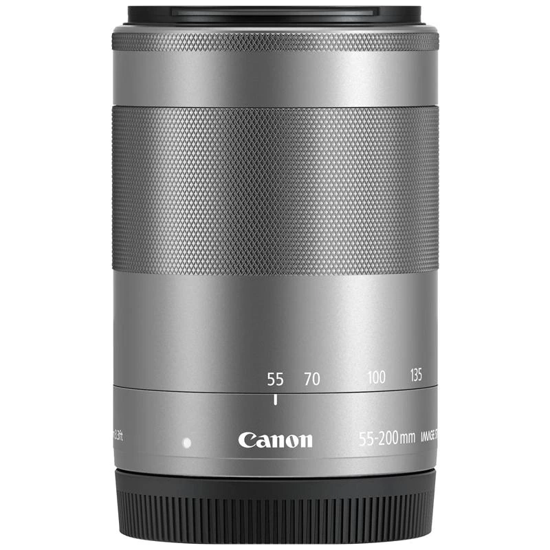 Ống kính Canon EF-M55-200mm F4.5-6.3 IS STM /Bạc (Nhập Khẩu)