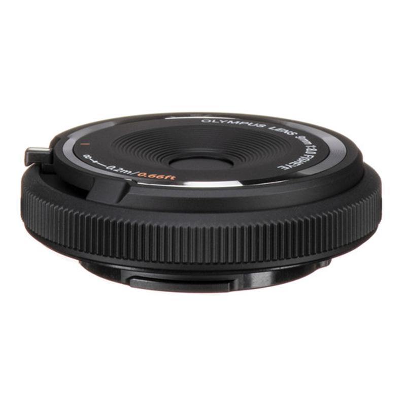 Ống Kính Olympus M.Zuiko 9mm F8 Fisheye Body Cap (Đen)