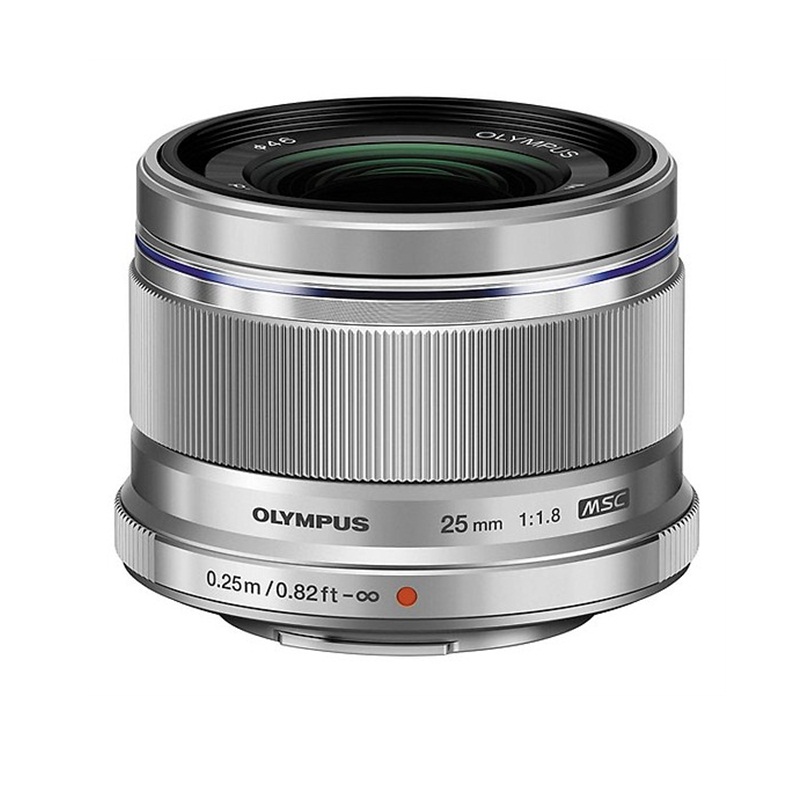 Ống Kính Olympus M.Zuiko Digital ED 25mm F1.8 (Bạc)