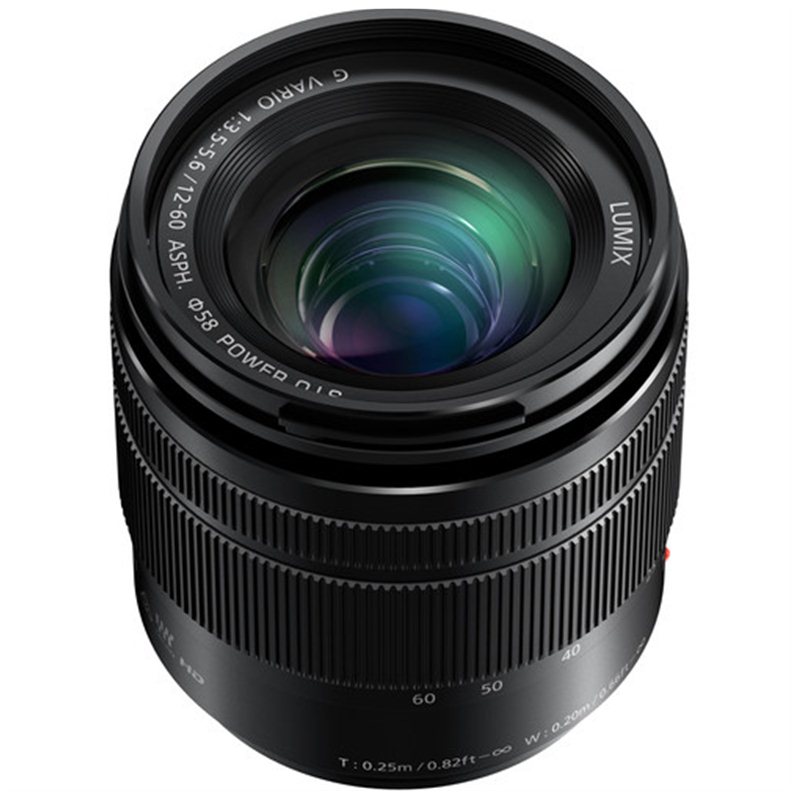 Ống Kính Panasonic Lumix G Vario 12-60mm f/3.5-5.6 ASPH. POWER O.I.S (H-FS12060)