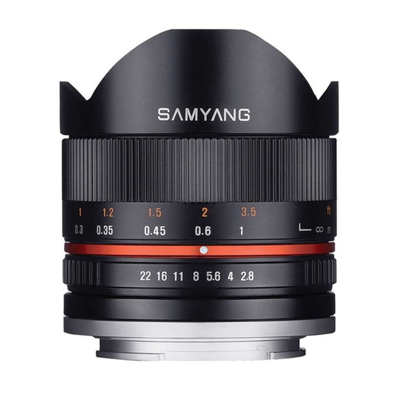 Ống Kính Samyang 8mm F2.8 fisheye Cho Fuji X mount
