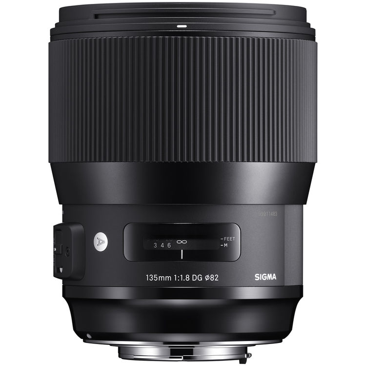 Ống Kính Sigma 135mm f/1.8 DG HSM Art For Nikon (Hàng Nhập Khẩu)