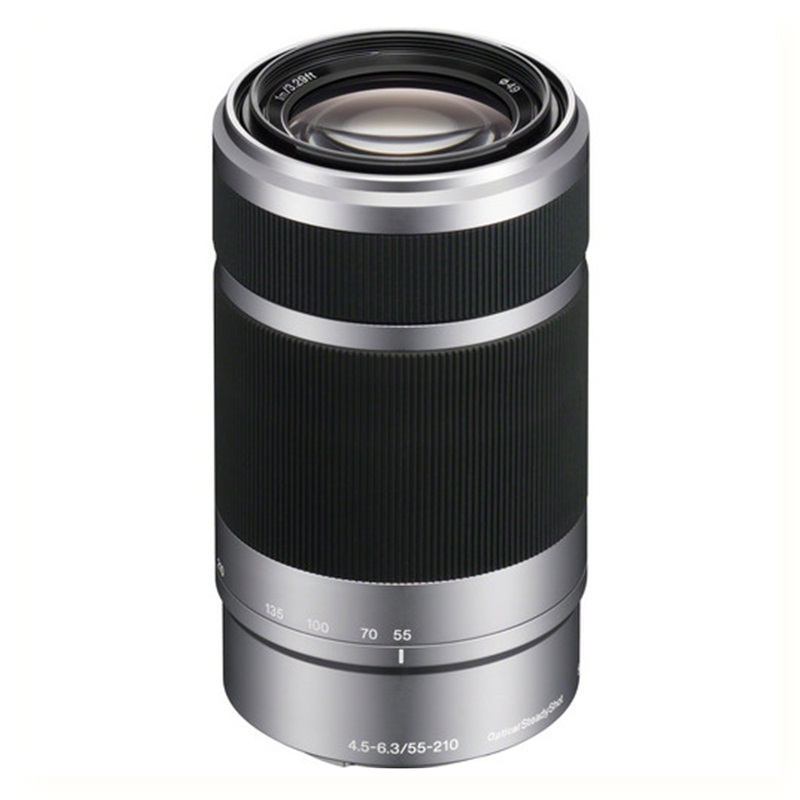 Ống Kính Sony E 55-210mm F4.5-6.3 OSS (SEL55210) Bạc
