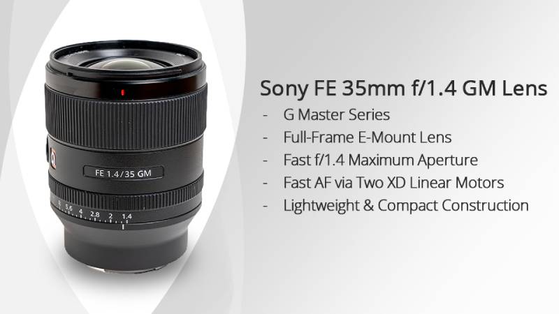Ống Kính Sony G Master FE 35mm F1.4/ SEL35F14GM