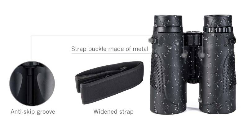 Ống Nhòm K&F 10 x 42 HD BAK4 