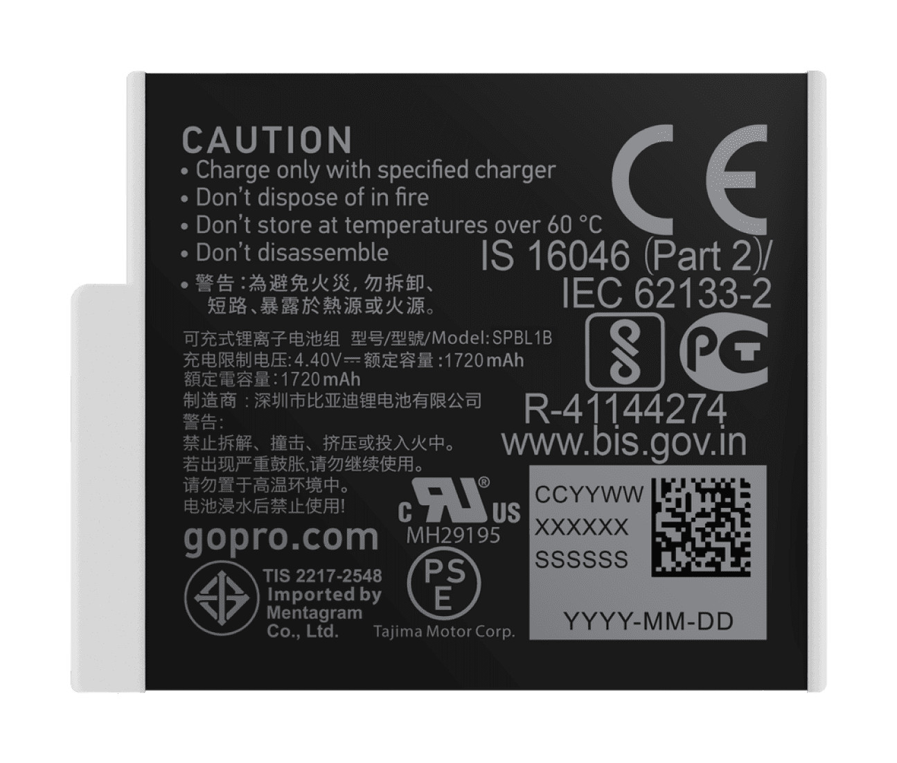 Pin GoPro Enduro Cho Gopro Hero 9 , Hero 10