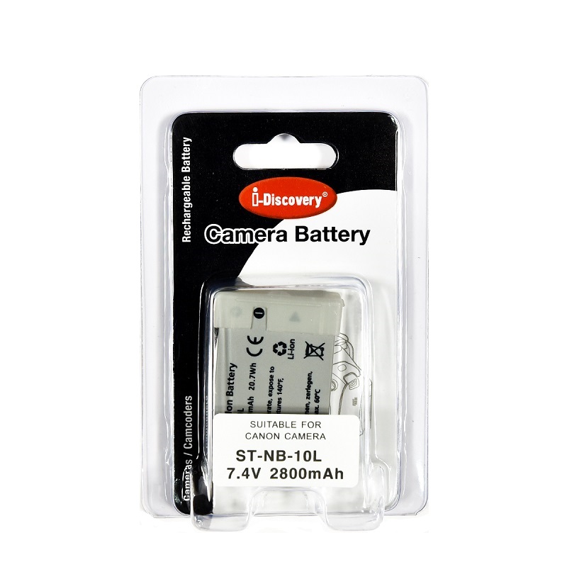 Pin i-Discovery NB-10L Cho Canon SX40, SX50, G15, G16, G1X