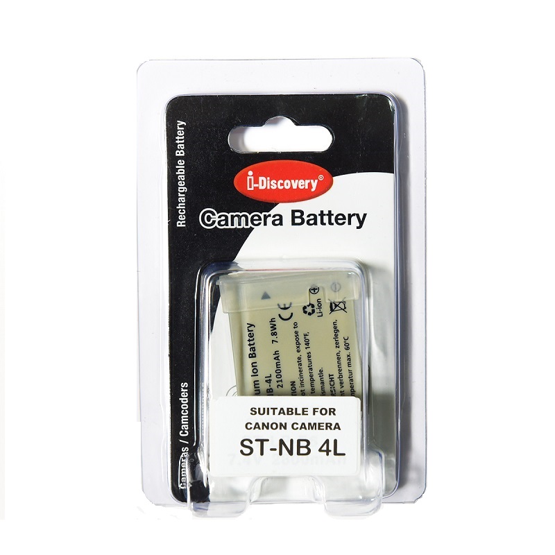 Pin i-Discovery NB-4L Cho Canon Powershot, Ixus, Ixy...